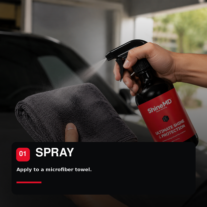 Step 1 — Spray