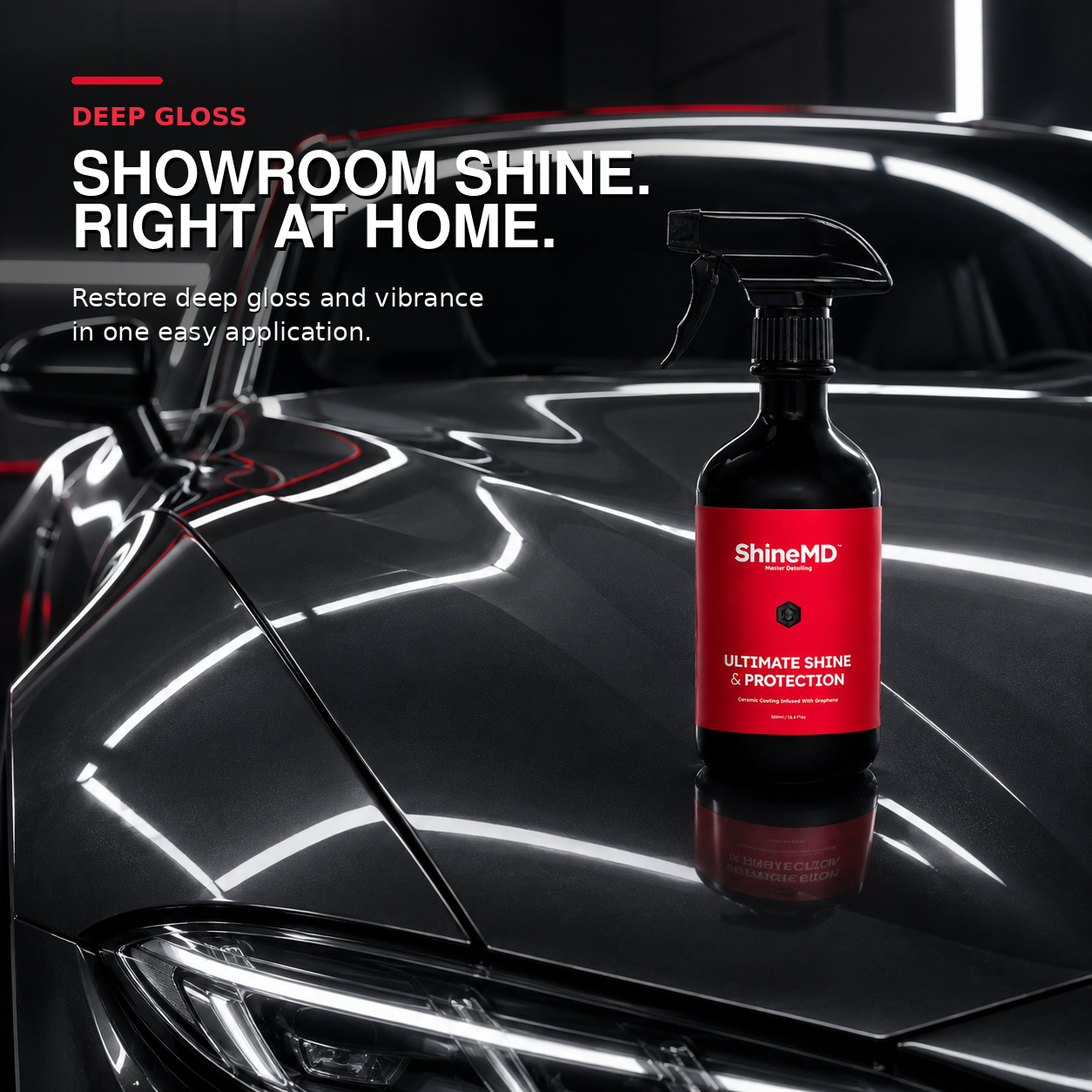 Showroom shine finish